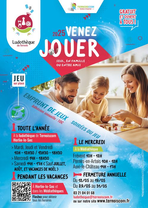 A5 flyer ludotheque recto 2025 1